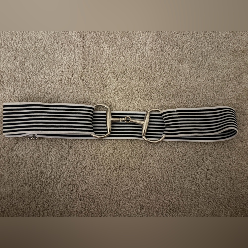 two equestrian elastic belts